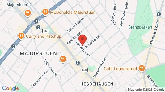 Apartments for rent i Oslo Frogner - kort over placeringen