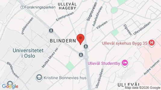Apartments for rent i Oslo Nordre Aker - kort over placeringen