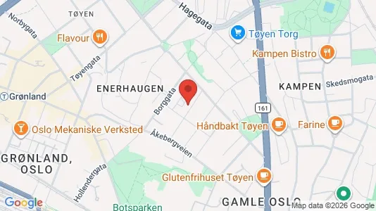 Apartments for rent i Oslo Gamle Oslo - kort over placeringen