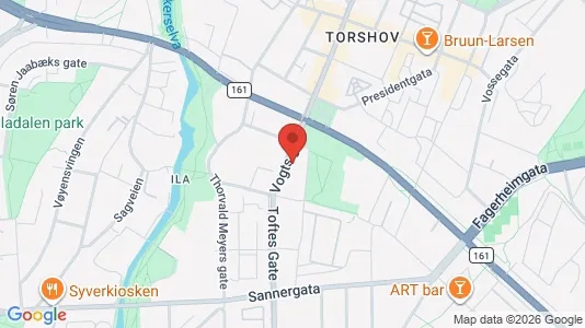 Rooms for rent i Oslo Sagene - kort over placeringen
