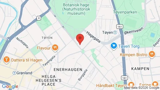Apartments for rent i Oslo Gamle Oslo - kort over placeringen