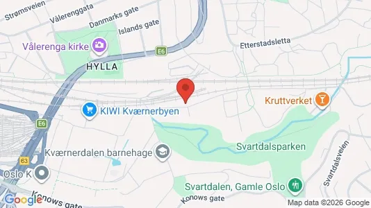 Apartments for rent i Oslo Gamle Oslo - kort over placeringen