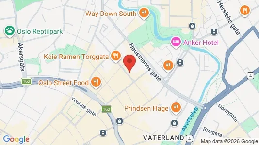 Apartments for rent i Oslo St. Hanshaugen - kort over placeringen