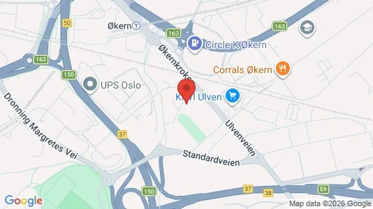 Rooms for rent i Oslo Bjerke - kort over placeringen