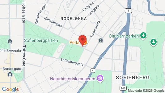Rooms for rent i Oslo Grünerløkka - kort over placeringen