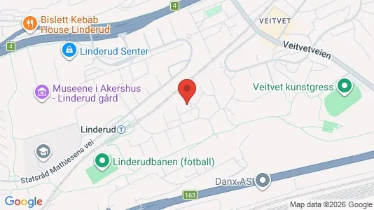 Rooms for rent i Oslo Bjerke - kort over placeringen