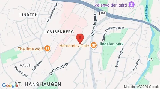 Apartments for rent i Oslo St. Hanshaugen - kort over placeringen
