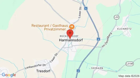 Apartments for rent i Harmannsdorf - kort over placeringen