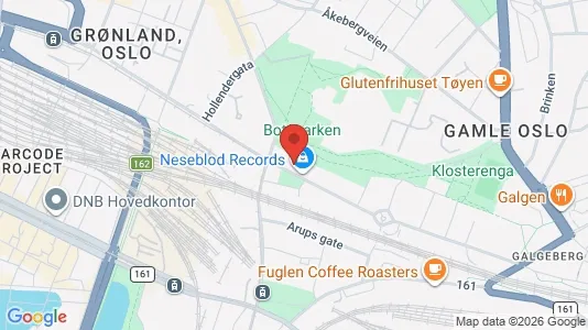 Rooms for rent i Oslo Gamle Oslo - kort over placeringen