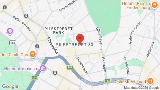 Rooms for rent i Oslo St. Hanshaugen - kort over placeringen