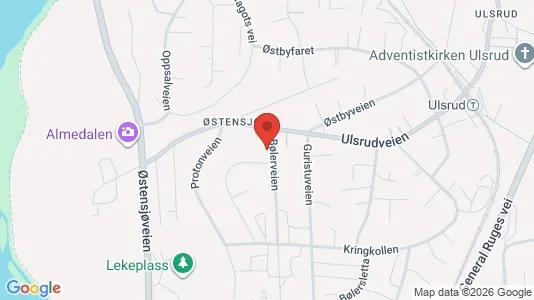 Apartments for rent i Oslo Østensjø - kort over placeringen