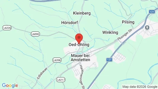 Apartments for rent i Oed-Oehling - kort over placeringen