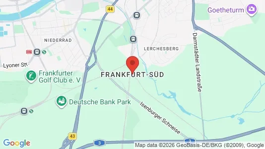 Apartments for rent in Frankfurt Süd - Photo from Google Street View