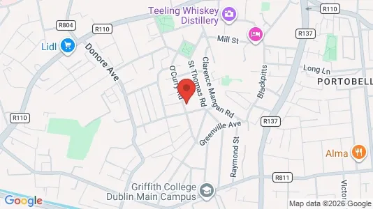 Apartments for rent in Dublin 8 - Photo from Google Street View