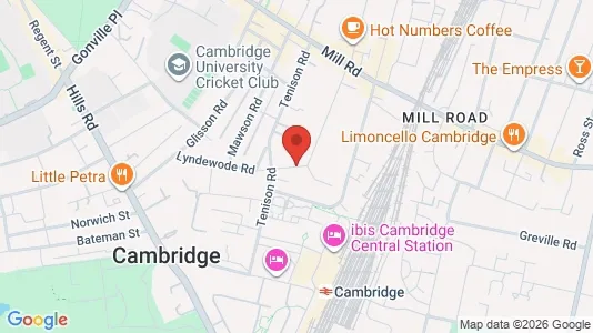 Apartments for rent i Cambridge - Cambridgeshire - kort over placeringen