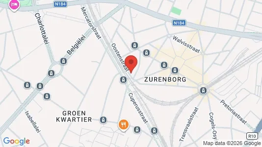 Apartments for rent i Stad Antwerp - kort over placeringen