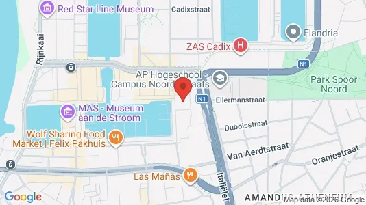 Apartments for rent i Stad Antwerp - kort over placeringen