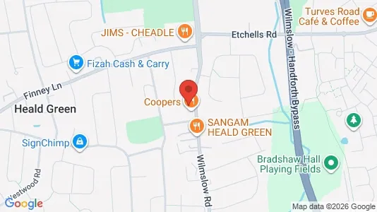 Apartments for rent in Cheadle - Cheshire - Photo from Google Street View
