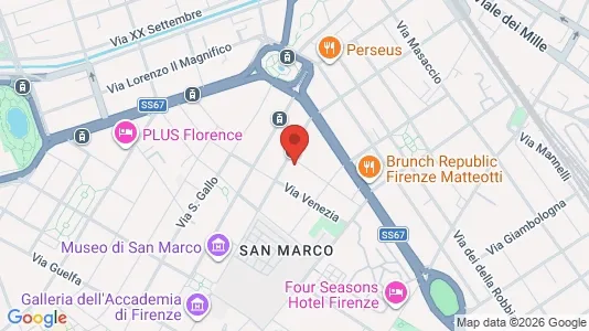 Rooms for rent in Florence - Photo from Google Street View