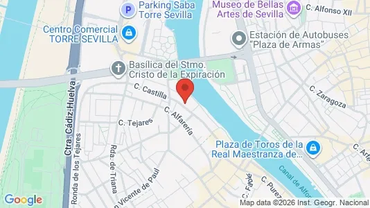 Apartments for rent i Alfarería - kort over placeringen