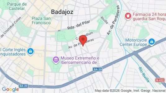 Apartments for rent in Badajoz - Photo from Google Street View