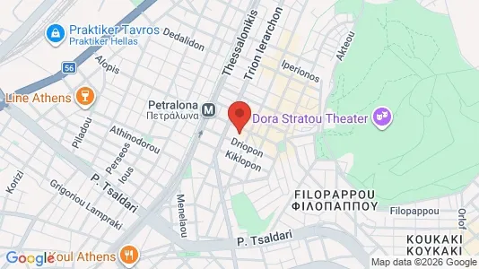 Apartments for rent in Athens Ano Petralona - Photo from Google Street View