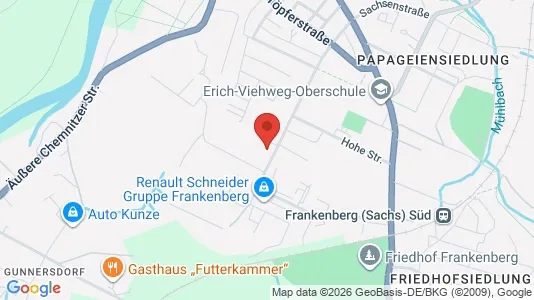 Apartments for rent i Central Saxony - kort over placeringen