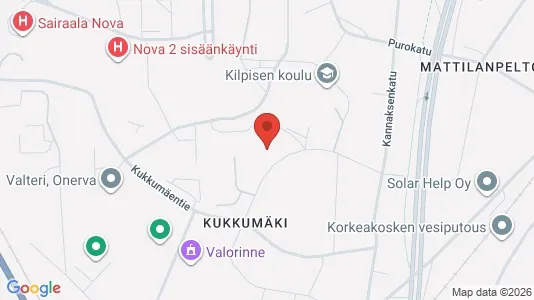 Apartments for rent i Jyväskylä - kort over placeringen
