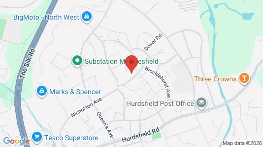 Apartments for rent in Macclesfield - Cheshire - Photo from Google Street View