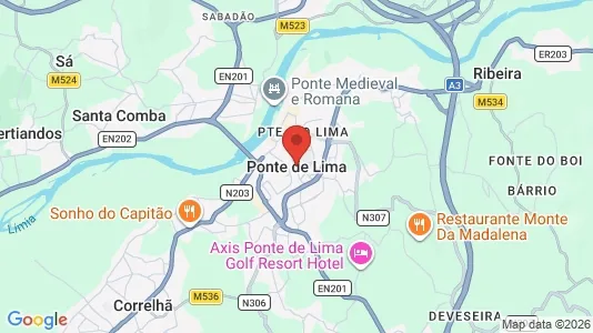 Apartments for rent in Ponte de Lima - Photo from Google Street View
