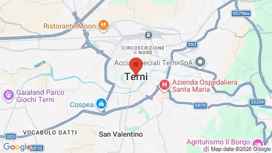 Apartments for rent in Terni - Photo from Google Street View