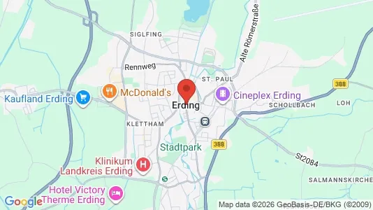 Apartments for rent in Erding - Photo from Google Street View