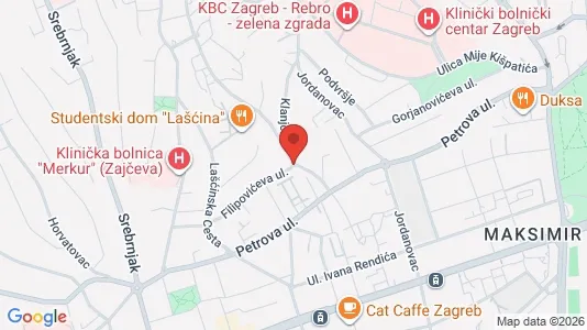 Apartments for rent i Sljeme (Medvednica-Tomislavac) - kort over placeringen