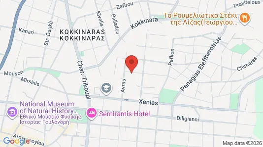 Apartments for rent i Kifisia - kort over placeringen