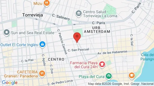 Apartments for rent in Torrevieja - Photo from Google Street View