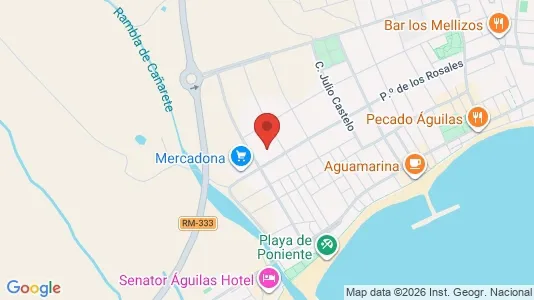 Apartments for rent in Águilas - Photo from Google Street View