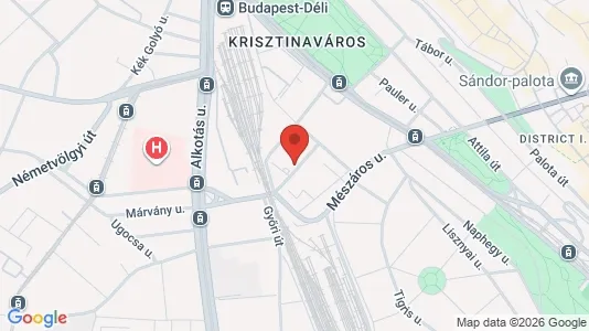 Apartments for rent i Budapest Ferencváros - kort over placeringen