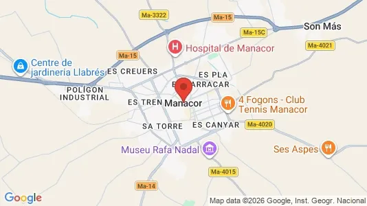 Apartments for rent in Manacor - Photo from Google Street View