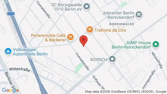 Apartments for rent i Berlin Reinickendorf - kort over placeringen