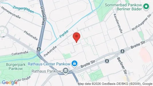 Apartments for rent i Berlin Pankow - kort over placeringen