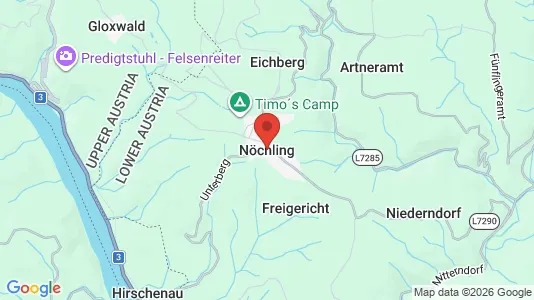 Apartments for rent i Nöchling - kort over placeringen