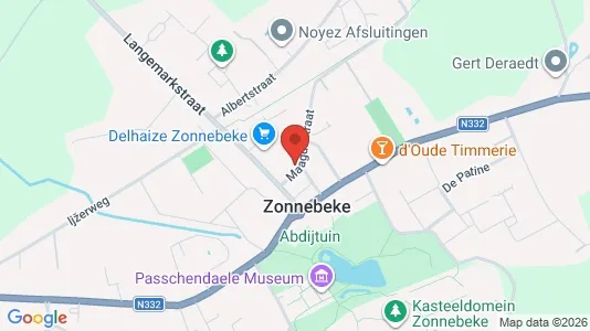 Apartments for rent in Zonnebeke - Photo from Google Street View