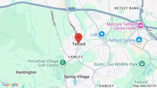 Apartments for rent in Telford - Shropshire - Photo from Google Street View