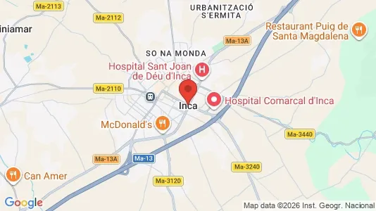 Apartments for rent in Inca - Photo from Google Street View
