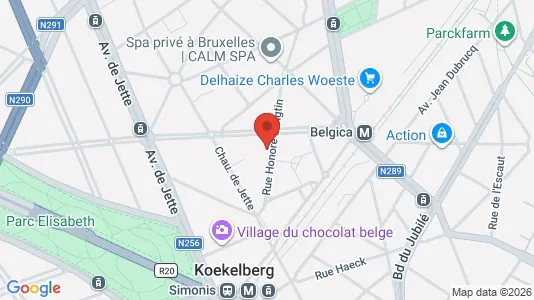 Apartments for rent in Brussels Jette - Photo from Google Street View