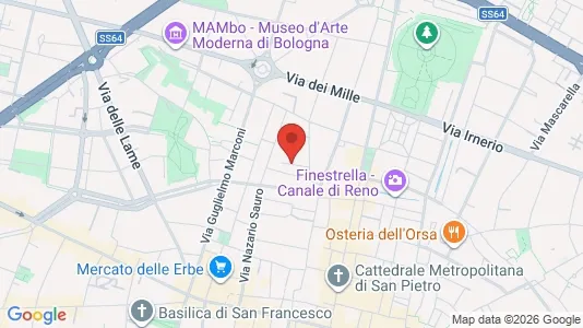 Rooms for rent in Bologna - Photo from Google Street View