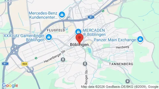 Apartments for rent in Böblingen - Photo from Google Street View