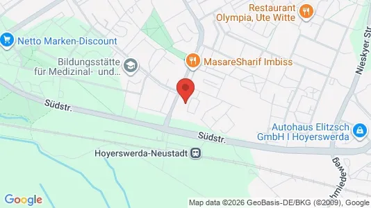 Apartments for rent i Bautzen - kort over placeringen