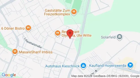 Apartments for rent i Bautzen - kort over placeringen