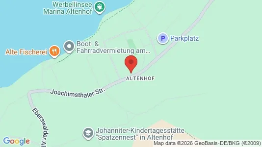 Apartments for rent i Barnim - kort over placeringen